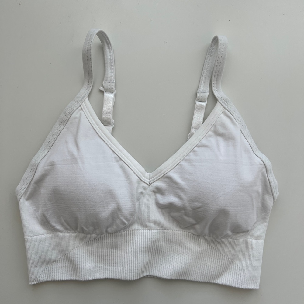 Lululemon White Sports Bra